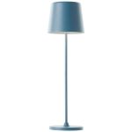 Brilliant Bordlampe Kaami Metal Plast  Blå 2W 310lm - 830 Varm Hvid | 100mm - IP44 - Dæmpbar 